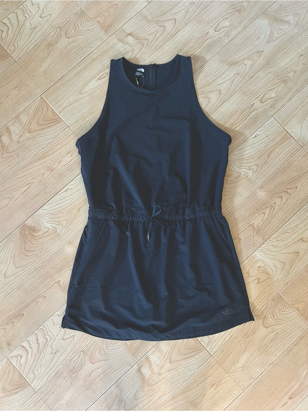 The North Face Black Drawstring Sleeveless Skort